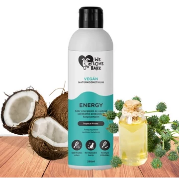 We Love Bark - Energy - Vedlés csökkentő prebiotikus kutyasampon - 250ml