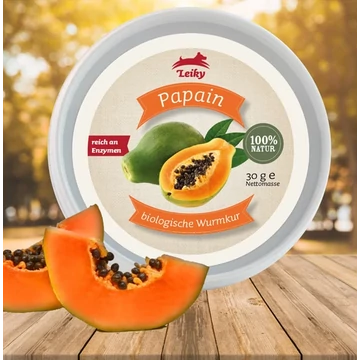 Leiky 100% papain - természetes féregtelenítő