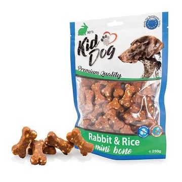 KidDog nyúlhús rizzsel - jutalomfalat 250gr