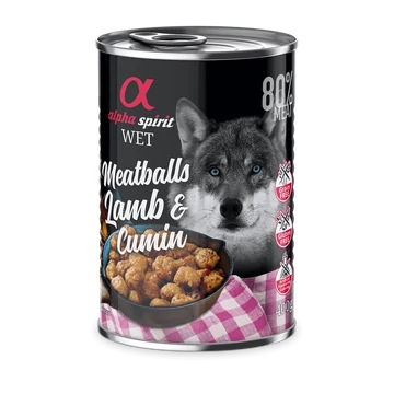 Alpha Spirit Meatballs - Bárány & Római kömény – 400G