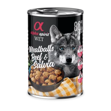 Alpha Spirit Meatballs - Marha &amp; Zsálya – 400G