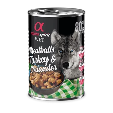 Alpha Spirit Meatballs - Pulyka &amp; Koriander – 400G
