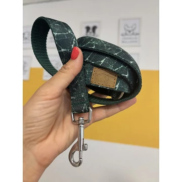Collarful zöld márvány póráz