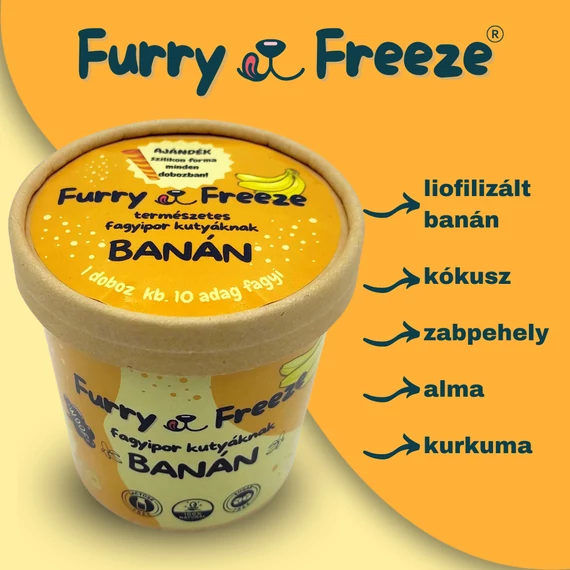 Furry Freeze® fagyipor kutyáknak – BANÁN