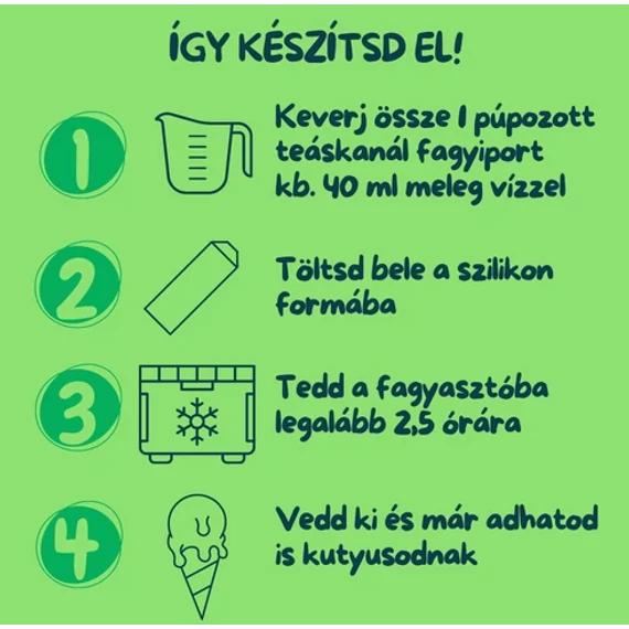 Fürree fagyipor kutyáknak kollagénnel - ALMA