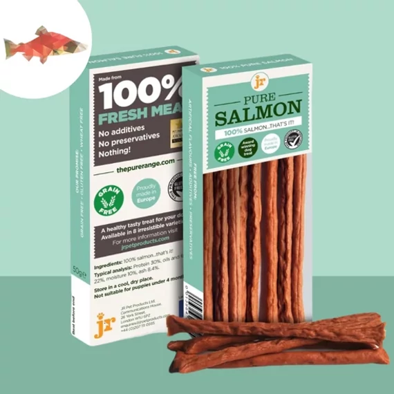 JR Pets 100% lazac stick 50g