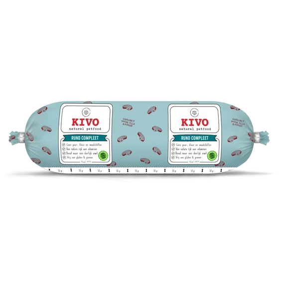 KIVO - Marha komplett barf menü kutyáknak 500 g