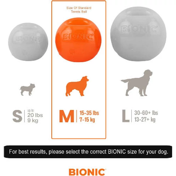 Hagen BIONIC labda M, 6,7cm