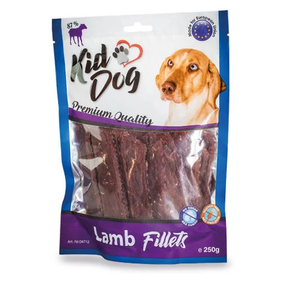 KidDog bárányhús szeletek - jutalomfalat 250gr