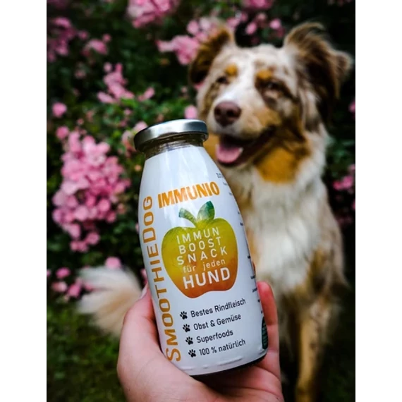 SmoothieDog Immunio marhás menü kutyáknak - 250ml