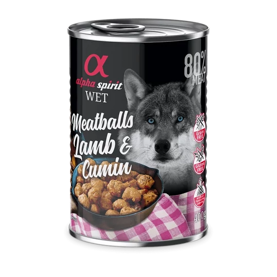 Alpha Spirit Meatballs - Bárány & Római kömény – 400G