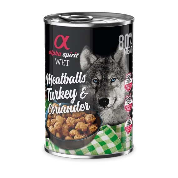 Alpha Spirit Meatballs - Pulyka & Koriander – 400G