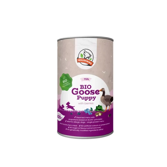 BIO LIBA párolt menü kölyökkutyáknak - 400g