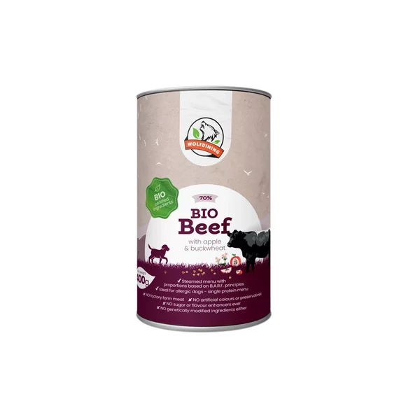 BIO MARHA párolt menü kutyáknak - 400g
