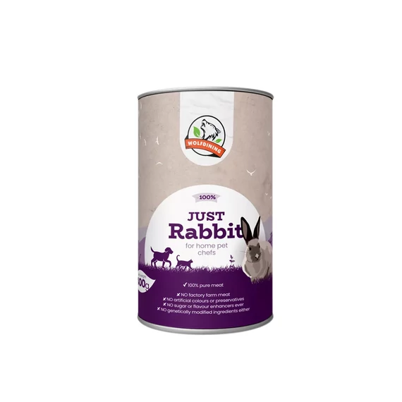 NYÚL párolt menü kutyáknak - 400g