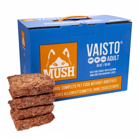 Mush Blue Marha-Pulyka-Lazac barf komplett menü - 10kg