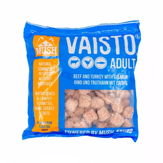 Mush Blue Marha-Pulyka-Lazac barf komplett menü - 3kg