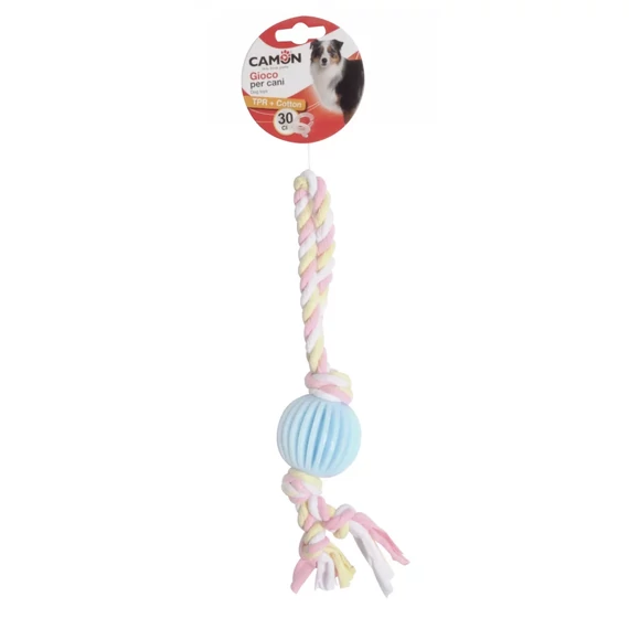 Camon - Játéklabda szövetkötéllel [35 cm]