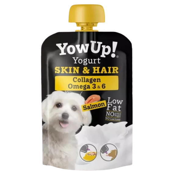 YowUp SKIN AND HAIR szőr-bőr ápoló prebiotikus joghurt kutyáknak 115g